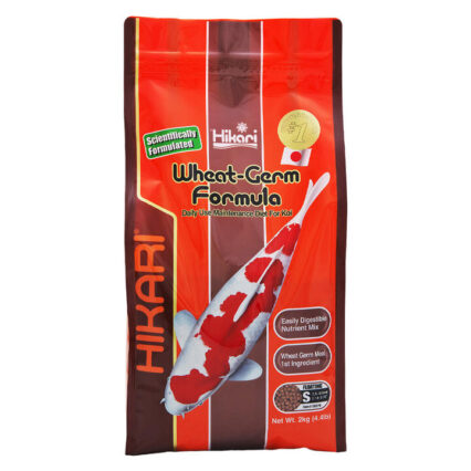 Hikari Wheat-Germ Formula Daily Use Maintenance Koi Fish Food - Small 2 Kg