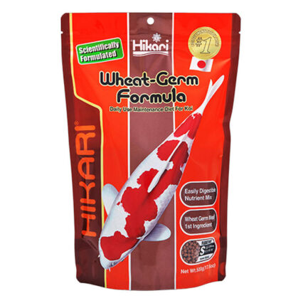 Hikari Wheat-Germ Formula Daily Use Maintenance Koi Fish Food - Small 500 Gm
