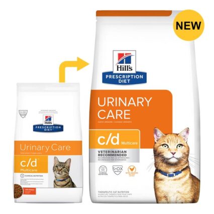 Hill's Prescription Diet C/D Multicare Urinary Care With Chicken Dry Cat Food 6 Kg