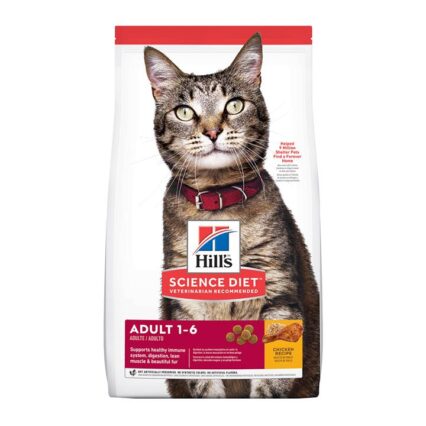 Hill's Science Diet Adult 1-6 Chicken Recipe Dry Cat Food 6 Kg