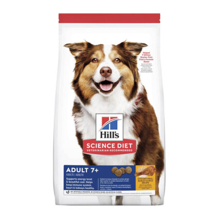 Hill's Science Diet Adult 7+ Chicken Meal, Barley & Rice Recipe Dry Dog Food 3 Kg