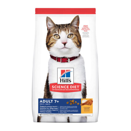 Hill's Science Diet Adult 7+ Chicken Recipe Dry Cat Food 6 Kg