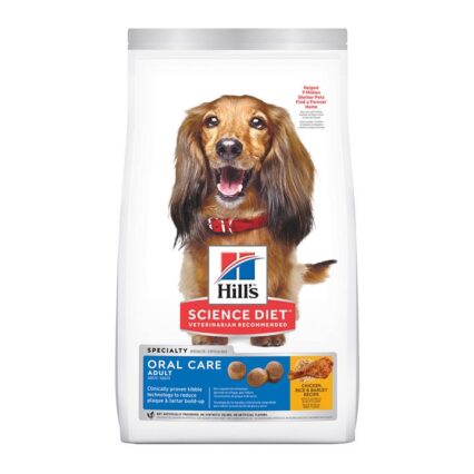 Hill's Science Diet Oral Care Adult Chicken, Rice & Barley Recipe Dry Dog Food 12 Kg