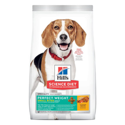 Hill's Science Diet Perfect Weight Small Bites Adult Chicken Recipe Dry Dog Food 5.44 Kg