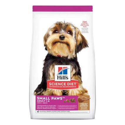 Hill's Science Diet Small & Mini Adult 1-6 Lamb Meal & Brown Rice Recipe Dry Dog Food 2.04 Kg