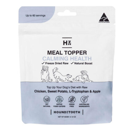 Houndztooth Calming Health Natural Raw Boost Meal Topper For Dogs 60 Gm