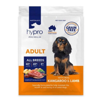 Hypro Premium Kangaroo And Lamb Adult Dry Dog Food 9 Kg