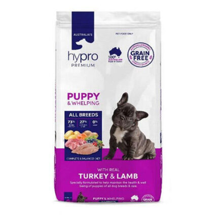 Hypro Premium Puppy Turkey & Lamb Dry Dog Food 2.5 Kg