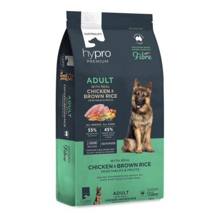 Hypro Premium Wholesome Grains Adult Dog Food (Chicken & Brown Rice) 20 Kg