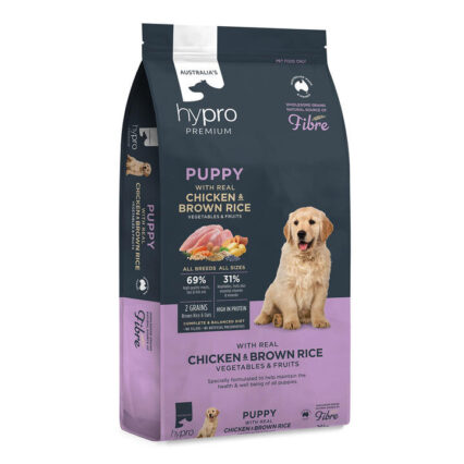 Hypro Premium Wholesome Grains Puppy Food (Chicken & Brown Rice) 20 Kg