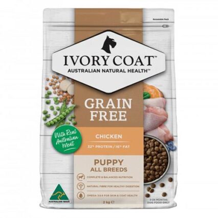 Ivory Coat Grain Free Puppy Chicken Dry Dog Food 13 Kg