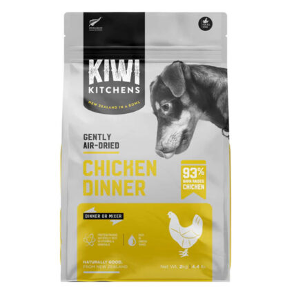 Kiwi Kitchens Air Dried Chicken Dinner Dry Dog Food 2 Kg