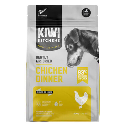 Kiwi Kitchens Air Dried Chicken Dinner Dry Dog Food 500 Gm