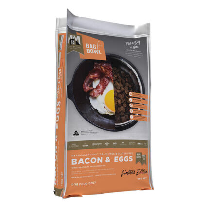 Meals For Mutts Mfm Bacon & Eggs With Vegetables And Coconut Oil Dry Dog Food 14 Kg