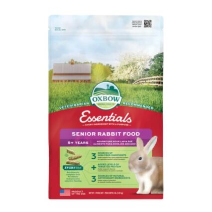 Oxbow Essentials Senior Rabbit Pellet Food With Aging Digestion Support