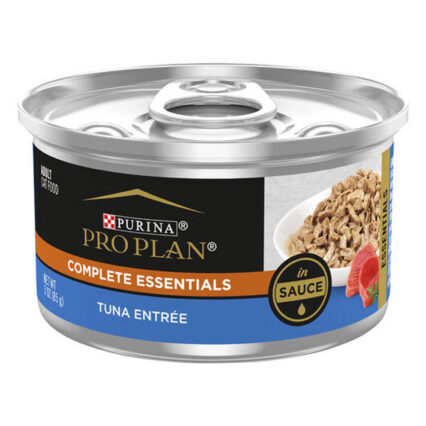 Pro Plan Complete Essentials Tuna Entree In Sauce Wet Cat Food 85gm 24 Cans