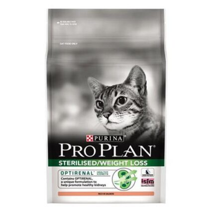 Pro Plan Weight Loss, Sterilised Salmon & Tuna Dry Cat Food 3 Kg