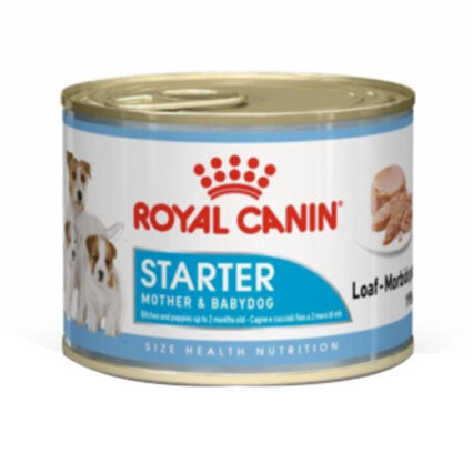 Royal Canin Dog Starter Mousse Mother & Babydog 195 Gms 12 Cans