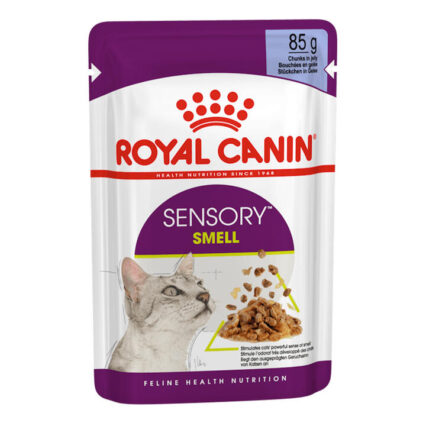 Royal Canin Sensory Smell In Jelly Adult Pouches Wet Cat Food 85 Gms 12 Pack