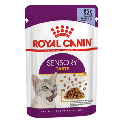 Royal Canin Sensory Taste In Jelly Adult Pouches Wet Cat Food 85 Gms 12 Pack