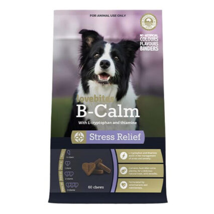 Vetafarm Lovebites B-Calm Dog Chews 60's 1 Pack