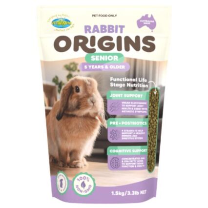 Vetafarm Origins Senior Rabbit Pellet Food