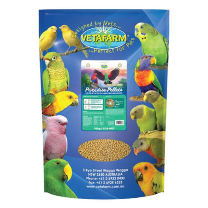 Vetafarm Paradise Pellets Bird Food 10 Kg