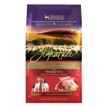 Zignature Grain Free Lamb Small Bites Formula Dry Dog Food