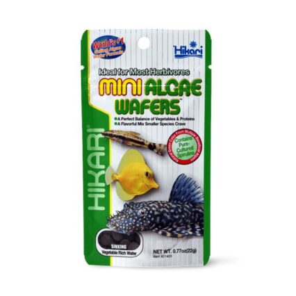 Hikari Mini Algae Wafers For Herbivorous Fish