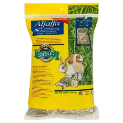 Alfalfa King Alfalfa Hay Compressed Bale For Young Small Animals
