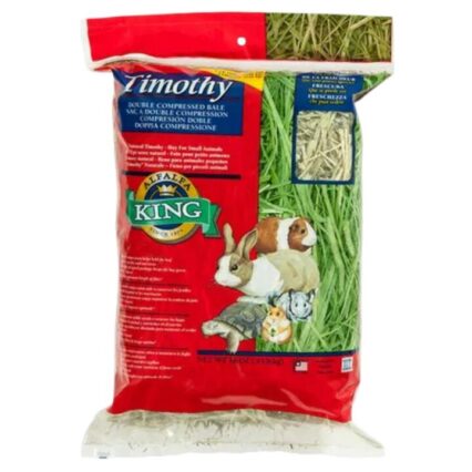 Alfalfa King Timothy Grass Hay Double Compressed For Small Animals