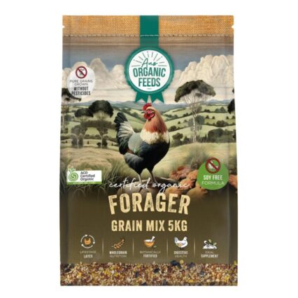 Aus Organic Feeds Natural Forager Grain Mix For Chickens