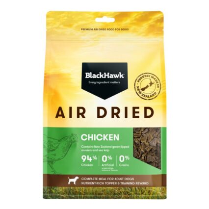 Black Hawk Air Dried Chicken Dry Dog Food
