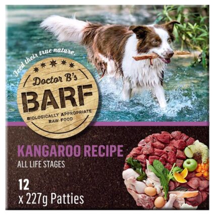 Doctor Bs Barf All Life Stages Kangaroo Recipe Frozen Raw Dog Food
