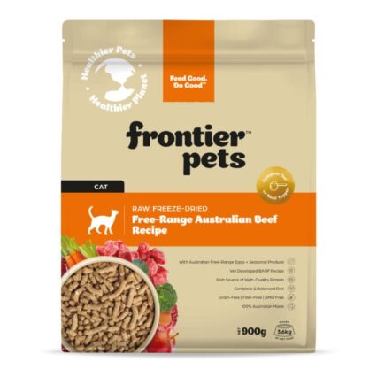 Frontier Pets Adult Beef Freeze Dried Cat Food