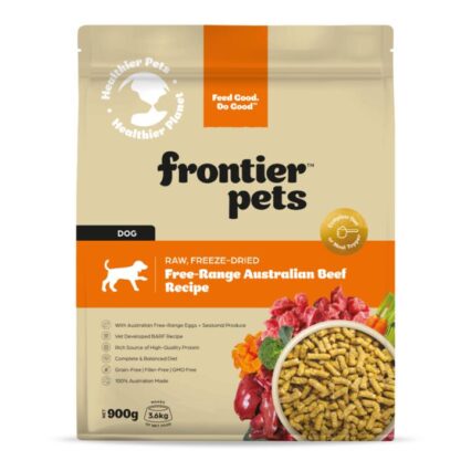 Frontier Pets Adult Beef Freeze Dried Dog Food