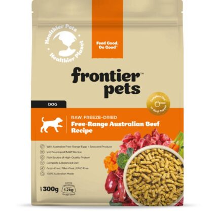 Frontier Pets Adult Beef Freeze Dried Dog Food