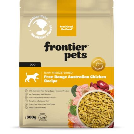 Frontier Pets Adult Chicken Freeze Dried Dog Food