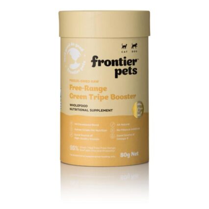 Frontier Pets Freeze Dried Raw Green Tripe Booster For Dogs And Cats