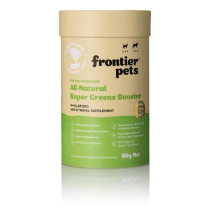 Frontier Pets Freeze Dried Raw Super Greens Booster For Dogs And Cats