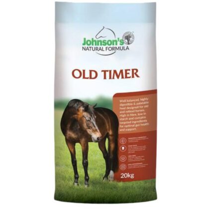 Johnsons Old Timer Balanced Grain Free Feed For Ageing Horses