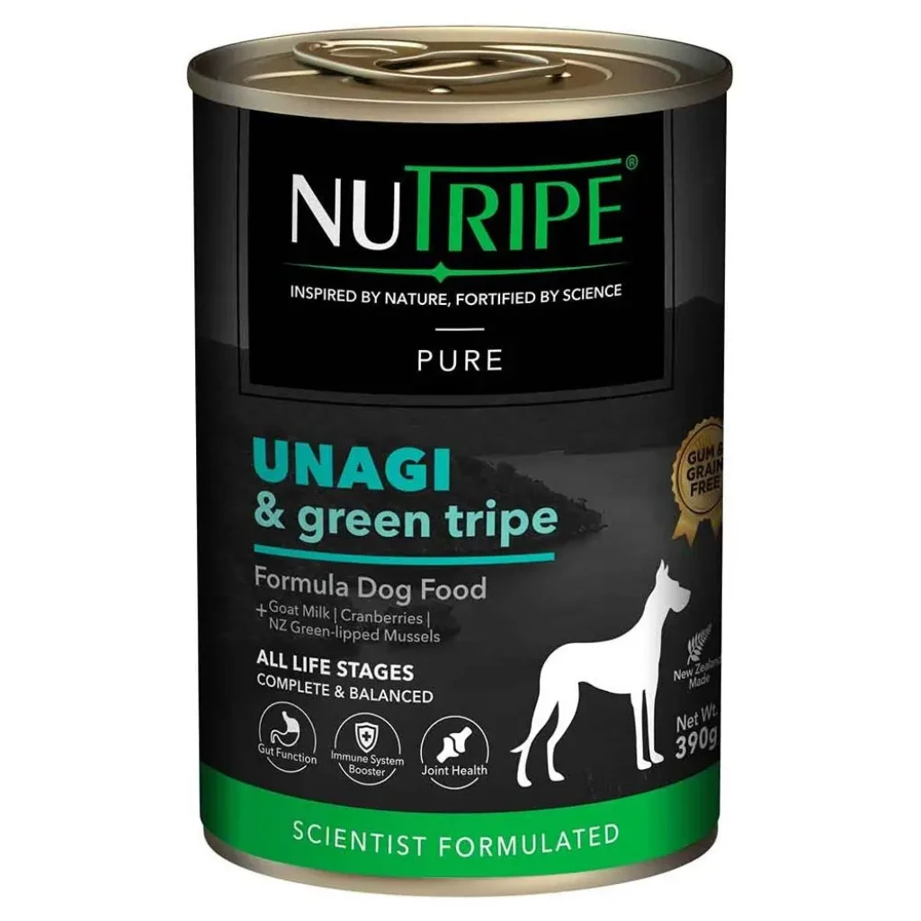 Nutripe Dog Food Review 3 Nutripe Wet Dog Food Review - Unagi and Green Tripe