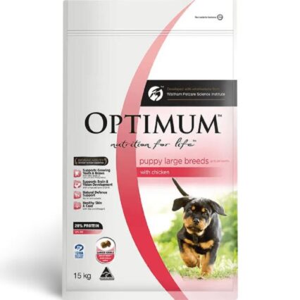 Optimum Puppy Large Giant Breed Dry Dog Food Chicken