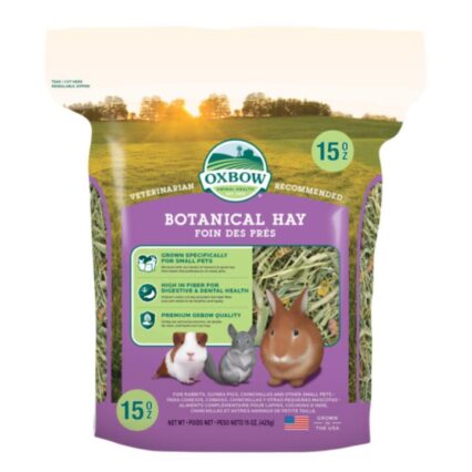 Oxbow Botanical Hay With Chamomile Lavender For Small Animals