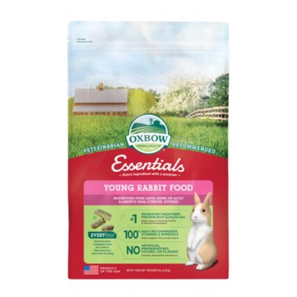 Oxbow Essentials Young Rabbit Pellet Food With Alfalfa Hay