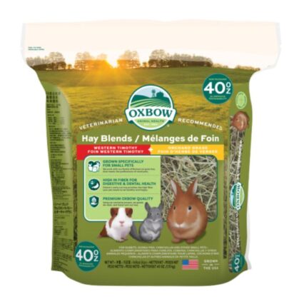 Oxbow Hay Blends Western Timothy And Orchard Grass For Small Animals