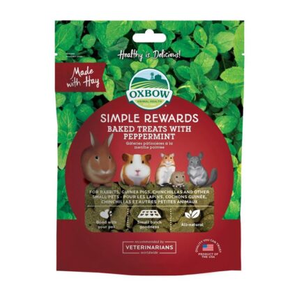 Oxbow Peppermint Treats 170 Gm