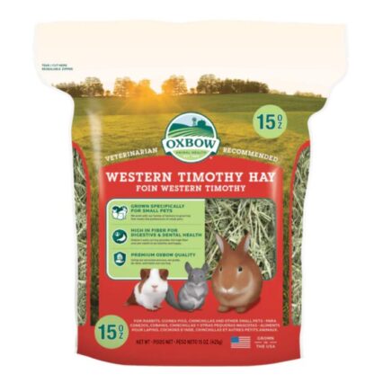 Oxbow Western Timothy Premium Grass Hay For Rabbits And Guinea Pigs