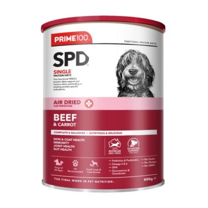 Prime100 Spd Beef And Carrot Air Dried Dog Food