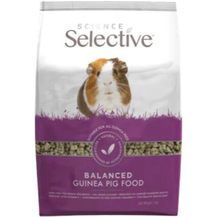 Science Selective Balanced Adult Guinea Pig Pellet Food With Vitamin C